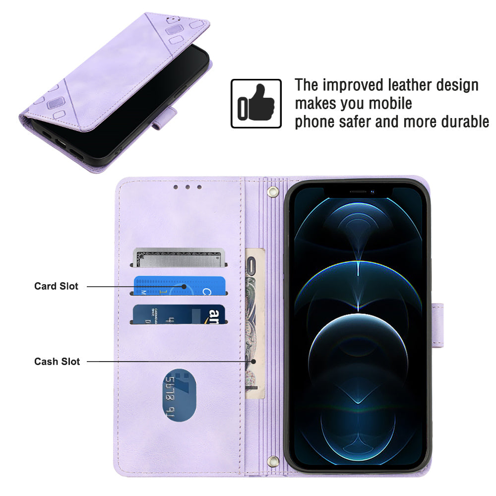 PT005 YB Imprinting Series-6 For iPhone 12 Pro Max 6.7 inch PU Leather Phone Case Flip Folio Stand Wallet Cover PT005 YB Imprinting Series-6 For iPhone 12 Pro Max 6.7 inch PU Leather Phone Case Flip Folio Stand Wallet Cover